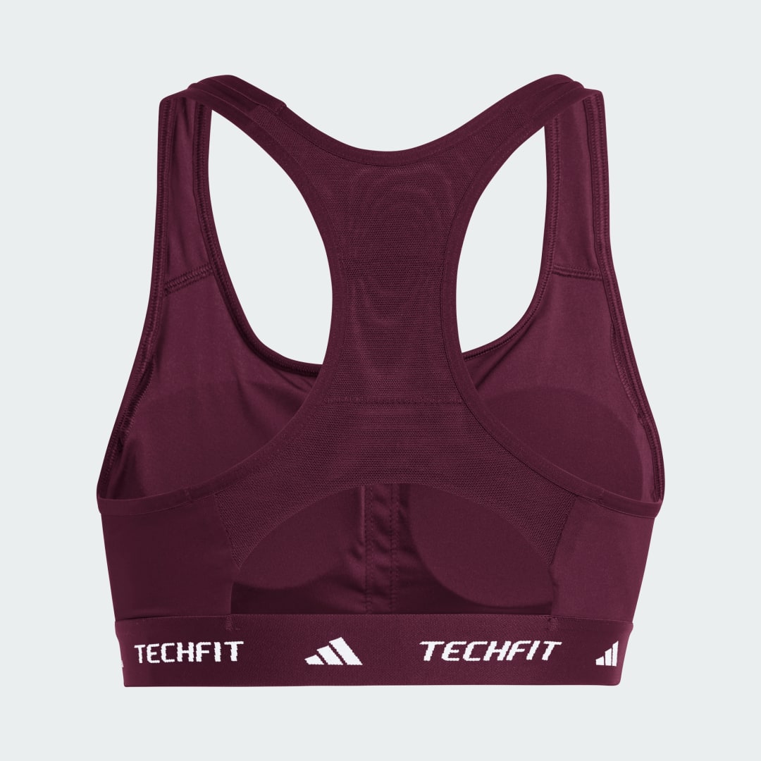 Сутиен adidas Performance Compression-Fit Workout Bra Лилаво | JI5569, 1