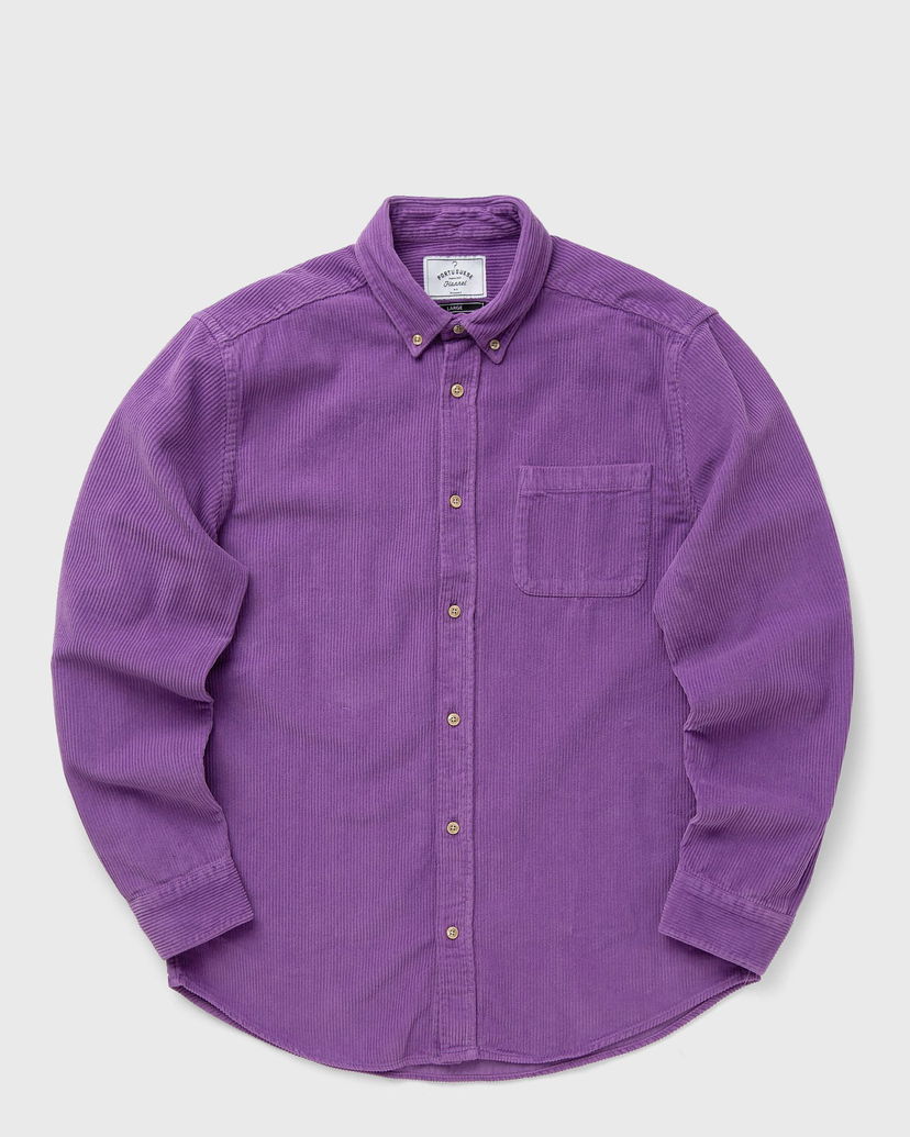 Риза Portuguese Flannel LOBO Лилаво | AW24.053.PURPLE