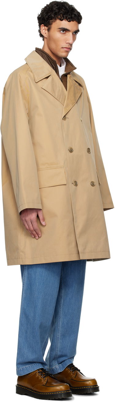 Палта NANAMICA Nanamica 2L GORE-TEX Double Breasted Coat Бежово | S25SB033U, 1