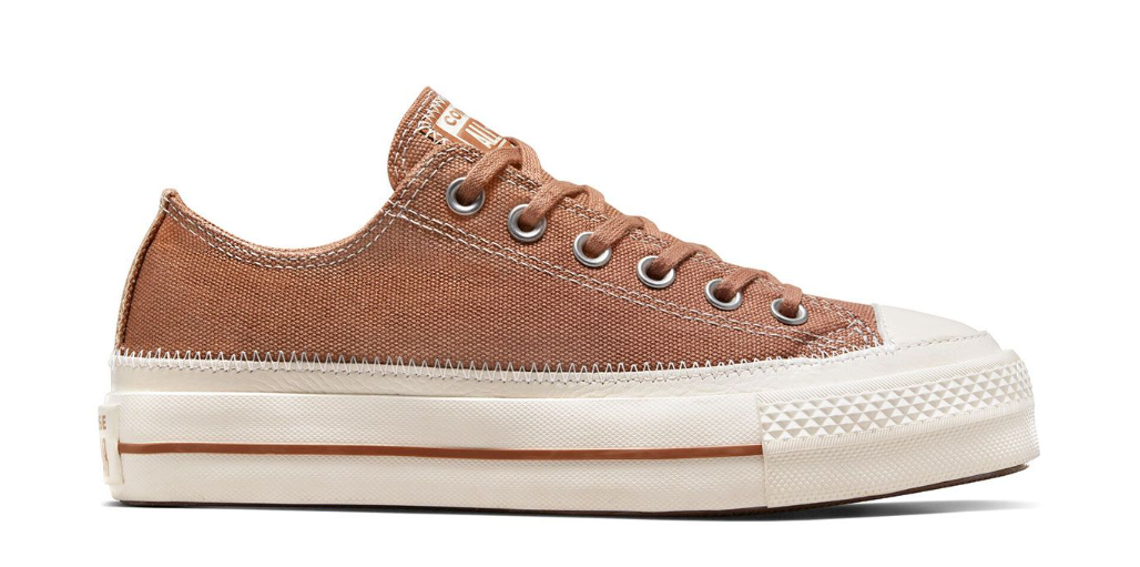 Кецове и обувки Converse Chuck Taylor All Star Lift Platform Stitching Кафяво | A05249C, 0