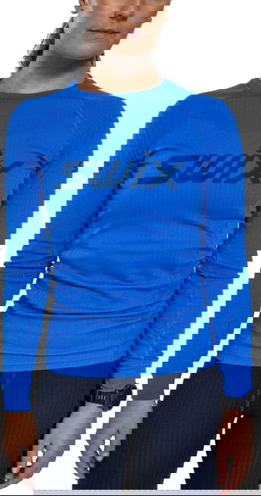 Тениска SWIX RaceX Classic Long Sleeve Shirt Синьо | 10110-23-72500, 0