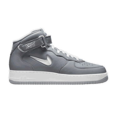 Кецове и обувки Nike Air Force 1 Mid Jewel QS "NYC - Cool Grey" Сиво | DH5622-001, 0