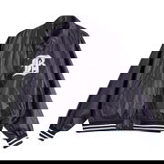 BEAMS Satin Varsity Jacket