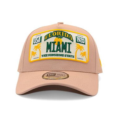 Шапка с козирка New Era New Era 9FORTY A-Frame License Plate Adjustable Cap Розово | 60595462, 1