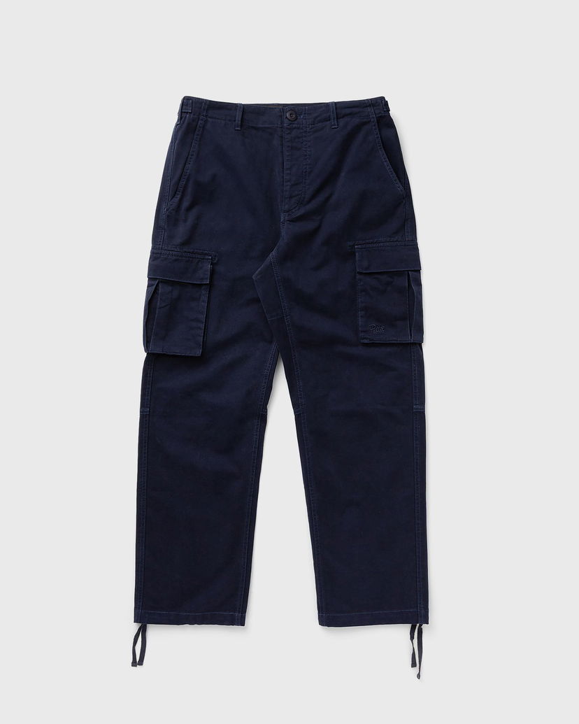 Карго панталони Patta Straight Fit Cargo Pants Тъмно синьо | POC-AW25-4100-338-0019-202