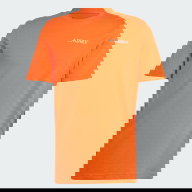 Тениска adidas Performance Terrex Graphic MTN 2.0 Tee Оранжево
 | IL5067, 4