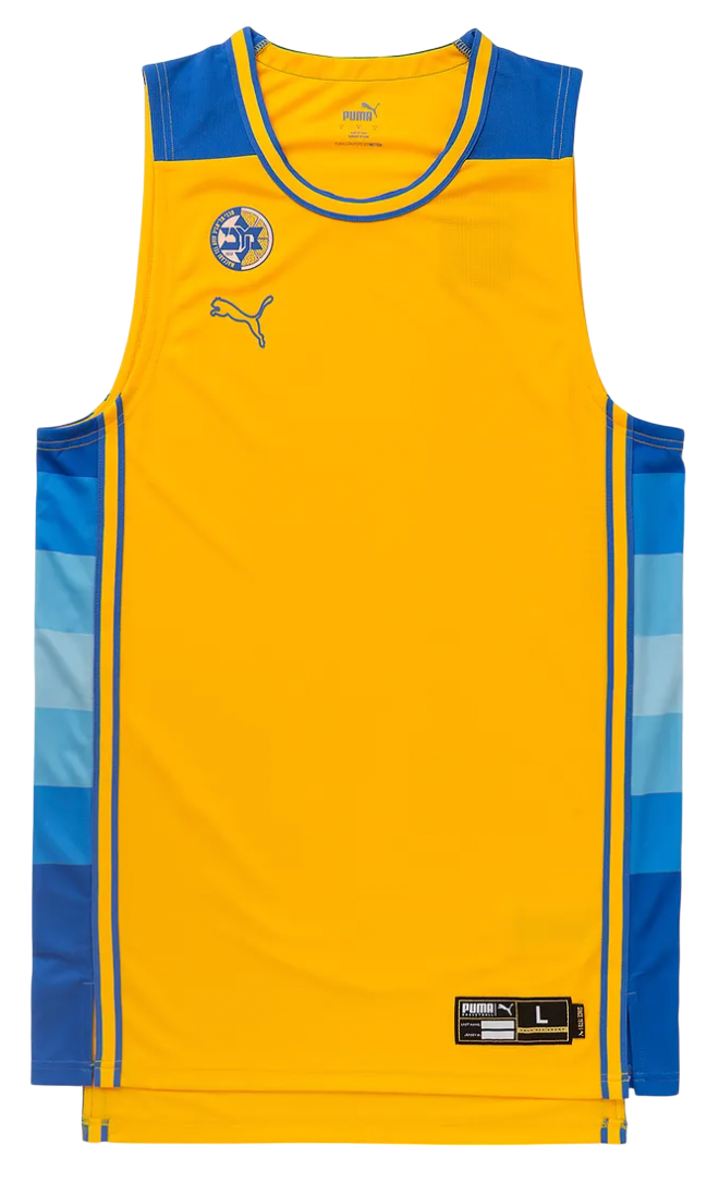 Фланелка Puma Maccabi Tel Aviv Basketball Sleeveless Jersey Многоцветен | 677962-002