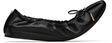Pокля FERRAGAMO Ferragamo Elasticated Ballerina Flats Черно | 779656, 0