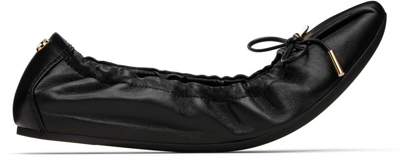 Pокля FERRAGAMO Ferragamo Elasticated Ballerina Flats Черно | 779656