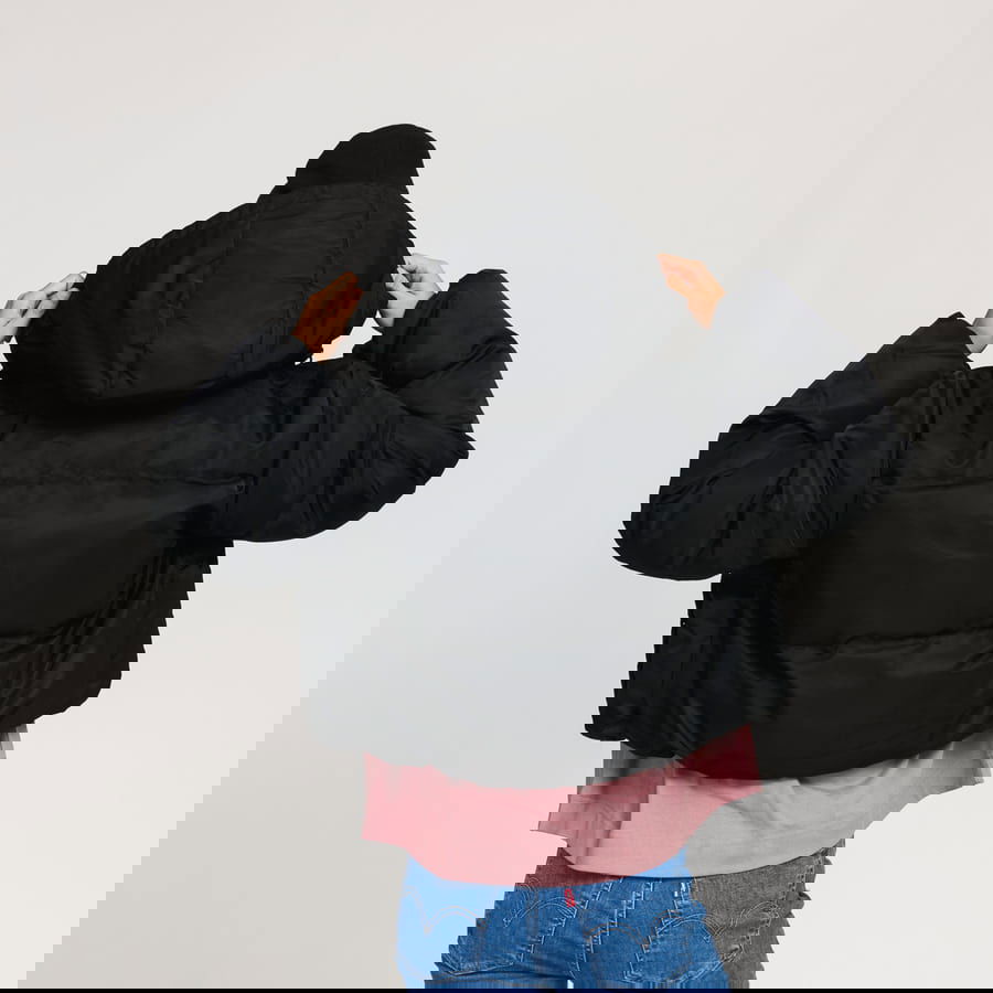 Пухо яке DAILY PAPER Epuff Cropped Черно | 2022082, 1