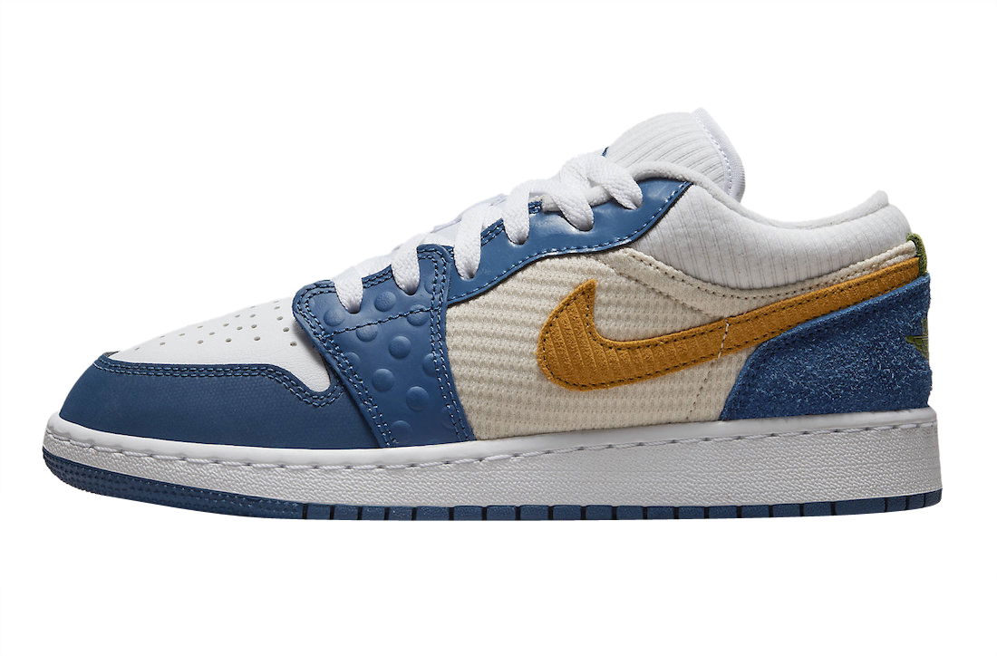 Кецове и обувки Jordan Air 1 Low SE "French Blue" GS Синьо | DR6960-400, 0