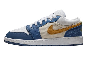 Кецове и обувки Jordan Air 1 Low SE "French Blue" GS Синьо | DR6960-400, 0