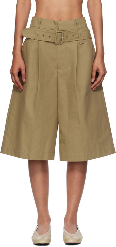 Къси панталони Simone Rocha Simone Rocha Wide Leg Multi Belt Loop Shorts Бежово | 4160 1267, 0