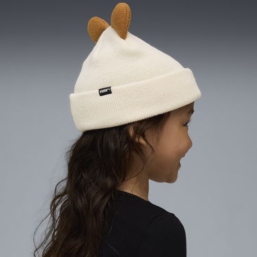 Шапка Puma Kids' Animal Mid Crown Beanie Бяло | 026564_01, 2