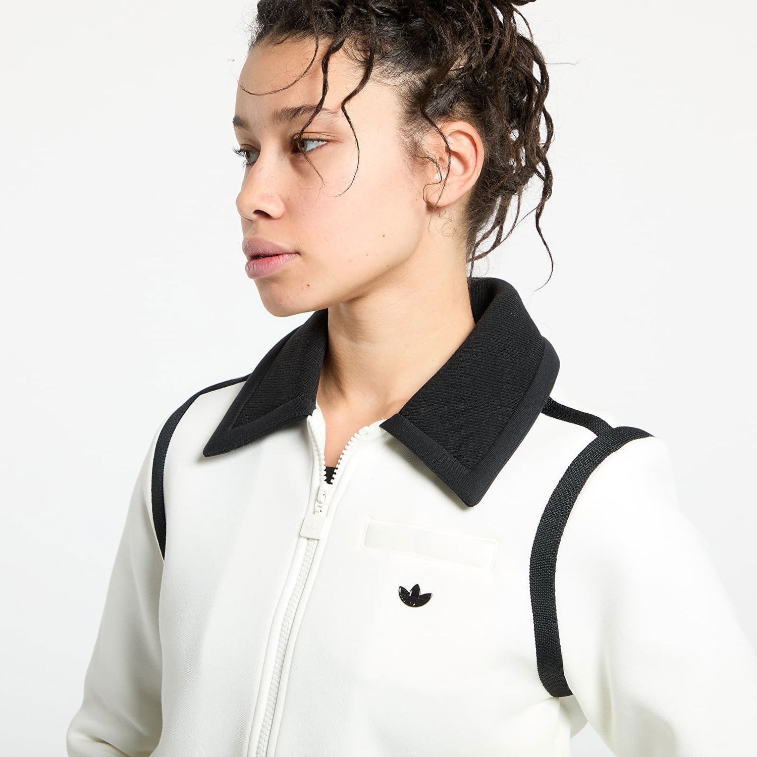 Яке adidas Originals Premium Collared Track Jacket Бяло | JD5469, 1