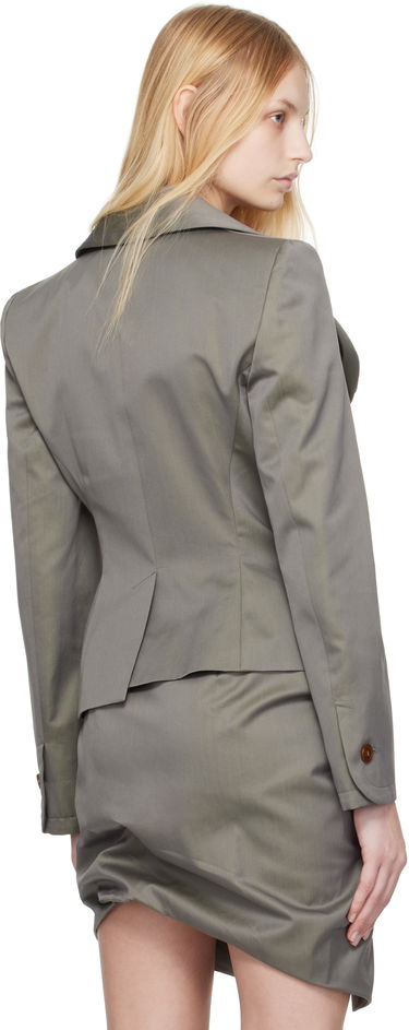Яке Vivienne Westwood Vivienne Westwood Drunken Tailored Blazer Зелено | 1401007G-W011Z-, 2