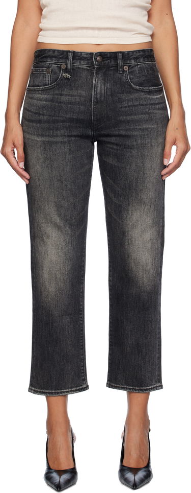 Дънки R13 R13 Romeo Crop Jeans Черно | R13WD103-D248A, 0