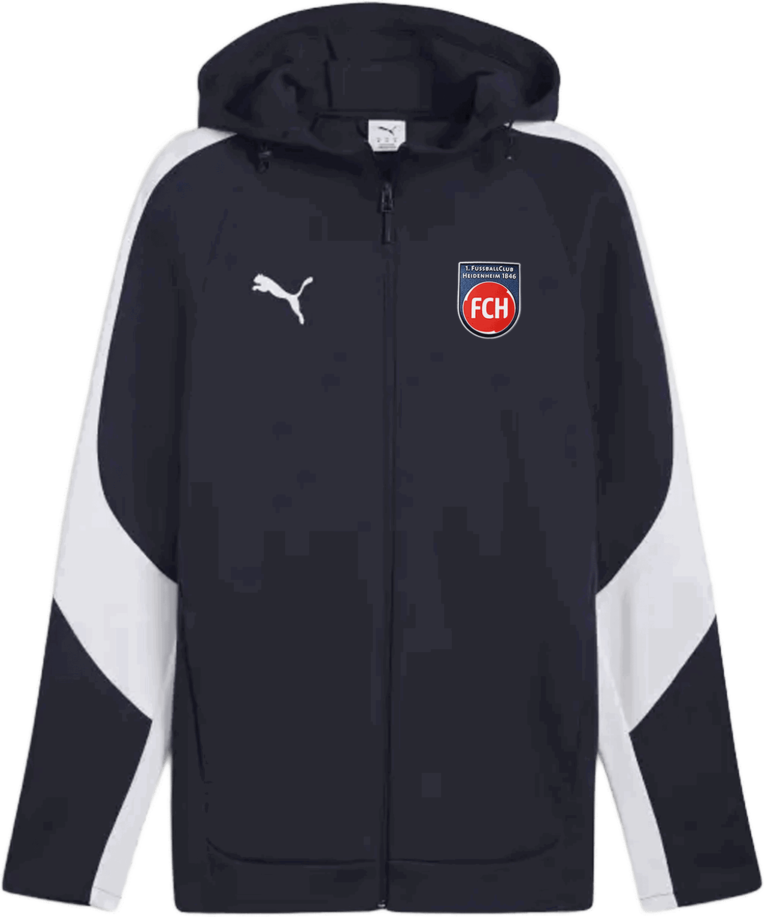 Суитчър Puma 1. FC Heidenheim Puma Hoody Тъмно синьо | 5fch659947-06, 0