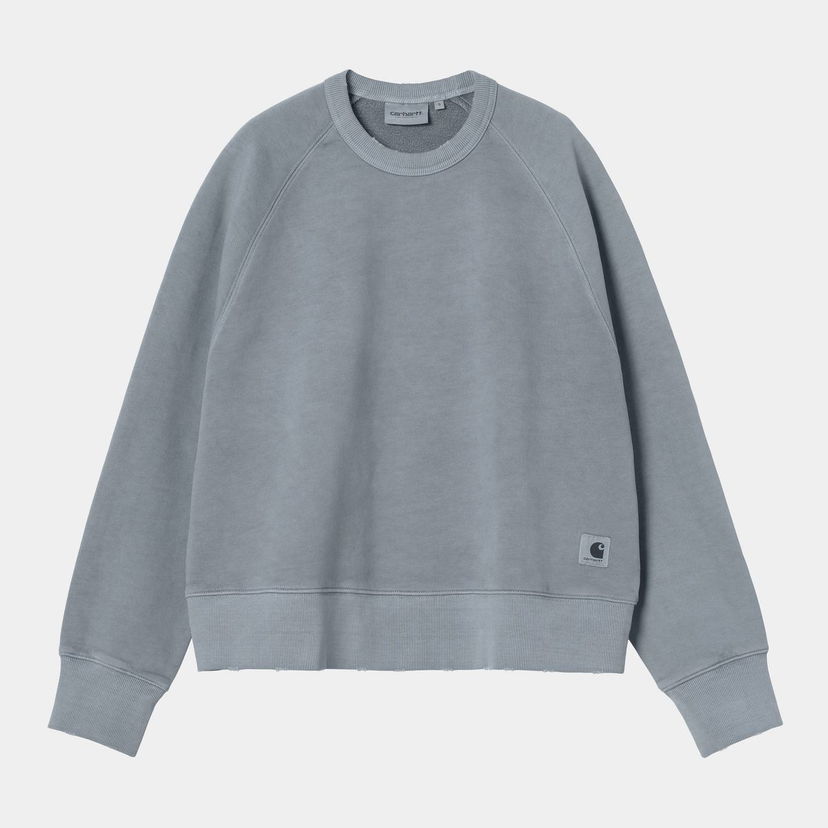 Суитчър Carhartt WIP Torion Sweatshirt grind wash Синьо | I036048_5