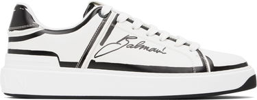 Кецове и обувки Balmain Balmain B-Court Printed Calfskin Бяло | EM1VI288LCLP, 0