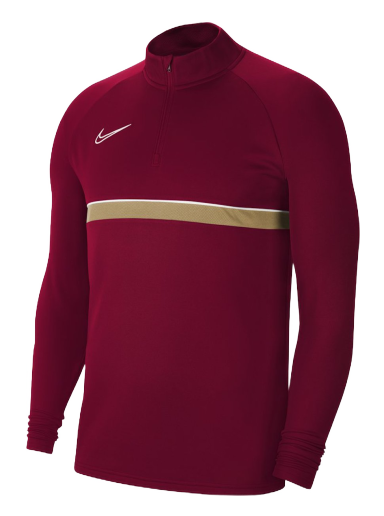 Тениска Nike Dri-FIT Academy 21 Бургунди | cw6110-677