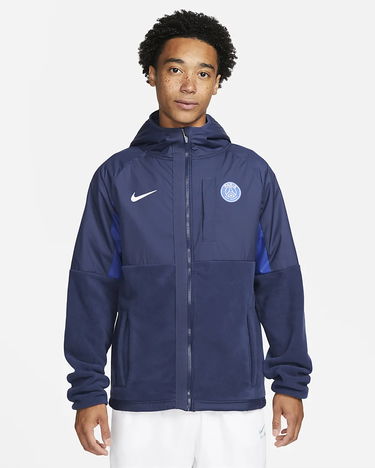 Ветровка Nike Paris Saint-Germain AWF  Winterized Full-Zip Football Jacket Синьо | DN3113-410, 0