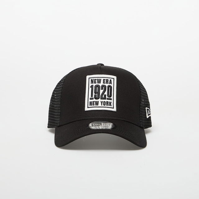New Era New York 9FORTY A-Frame Essential Patch Trucker Cap
