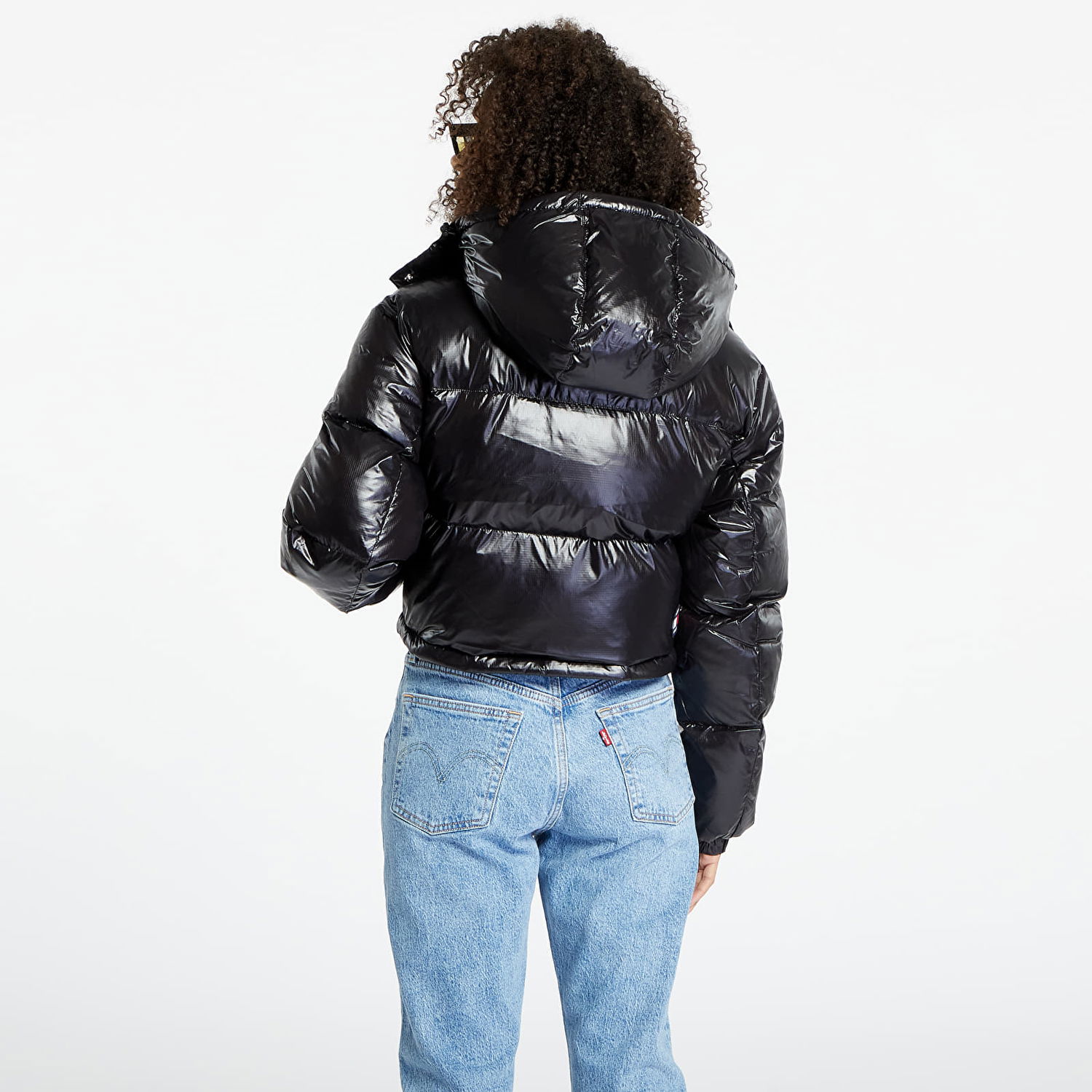 Пухо яке Tommy Hilfiger Alaska Cropped Puffer Jacket Черно | DW0DW16572 BDS, 1