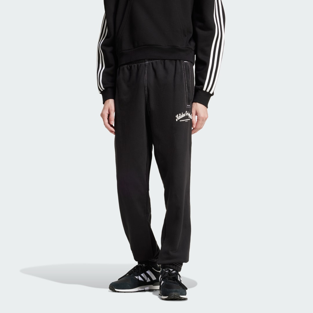 Спортни панталони adidas Performance Black Relaxed Track Pants Черно | JP4487, 0