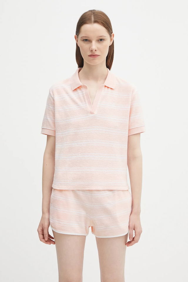 Sporty & Rich Src Terry Polo Shirt and Shorts Set