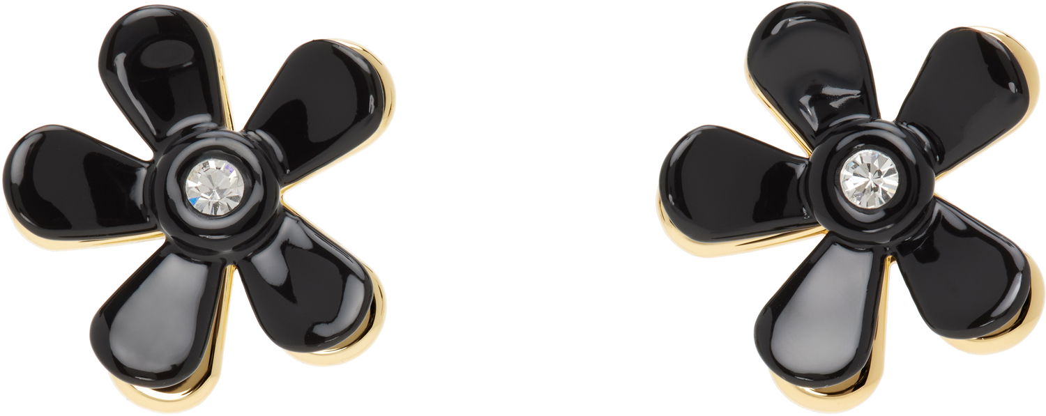 Обеци Marni Marni Flower Pop Earrings Черно | ORMV0360A0 M2000, 0