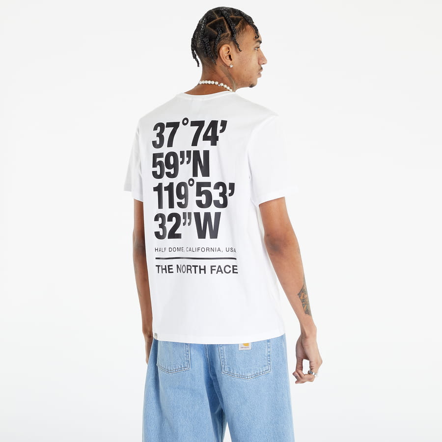 Тениска The North Face Coordinates Tee Бяло | NF0A826XFN41, 0