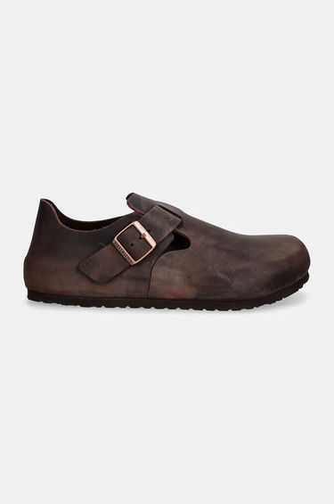Кецове и обувки Birkenstock London Low Sandals Кафяво | 166531.HAB, 1