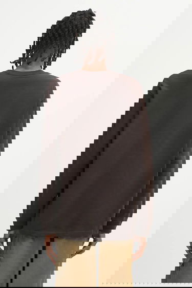 Тениска Carhartt WIP Long Sleeve Chase T-Shirt Кафяво | I026392-00W.XX, 4