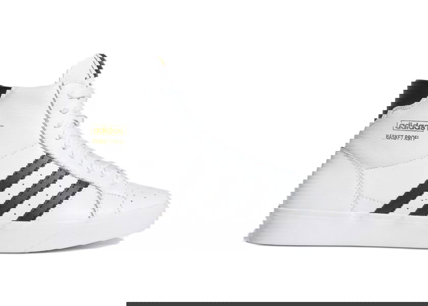 Кецове и обувки adidas Originals Basket Profi Cloud White Black Бяло | FW3108, 0