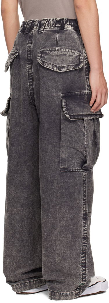 Карго панталони Maison MIHARA YASUHIRO Maison MIHARA YASUHIRO Military Cotton Cargo Pants Сиво | A13PT055, 2