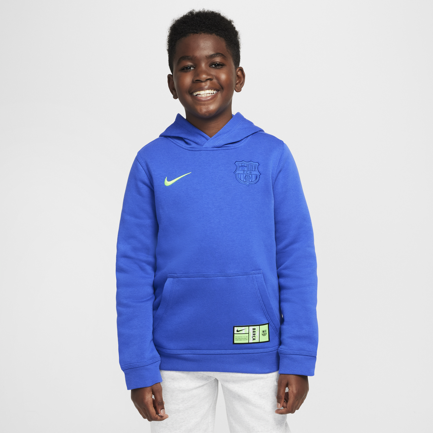 Суитчър Nike FC Barcelona Club Hoodie Синьо | FQ3449-405, 0
