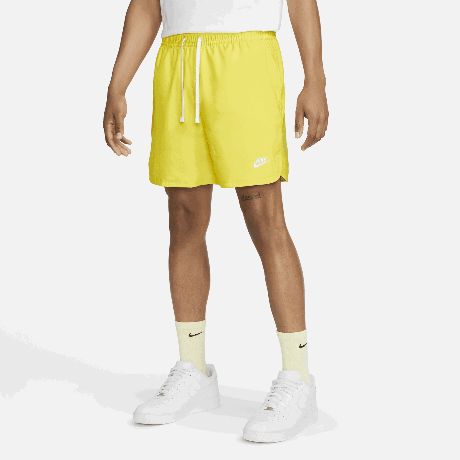 Къси панталони Nike Sportswear Sport Essentials Shorts Жълто | DM6829-731, 0