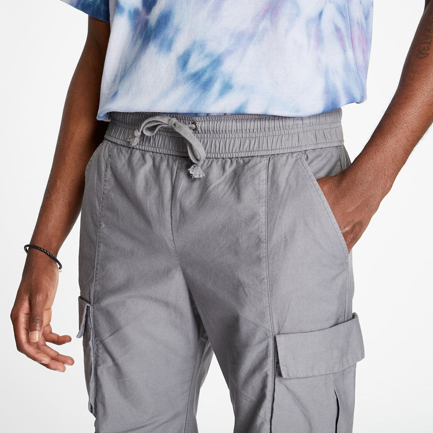 Карго панталони John Elliott Back Sateen Cargo Pants Сиво | F002N0813A, 1