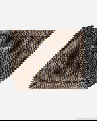 Чанта през рамо WACKO MARIA Speak Easy Leopard Print Mesh Shoulder Bag Кафяво | 25SS-WMA-BG04 BEIGE, 2