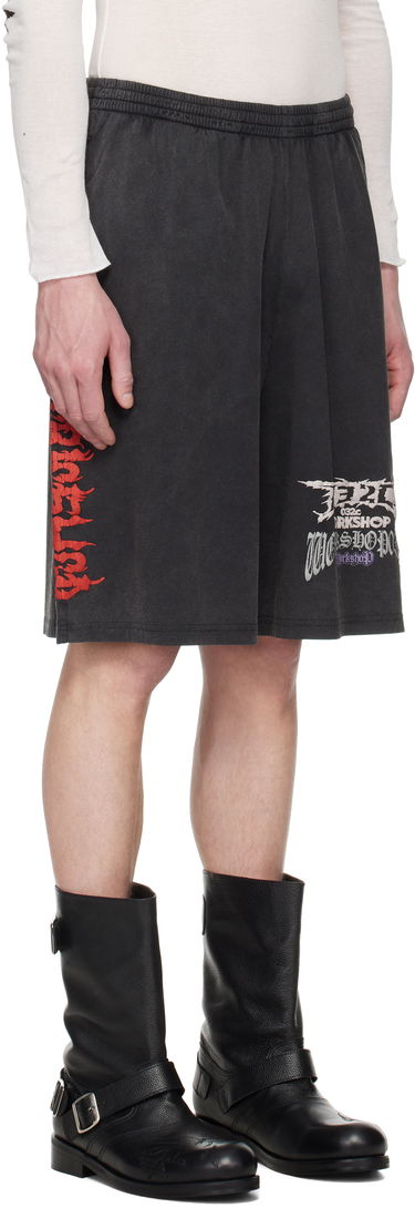 Къси панталони 032C 032c Telepresence Comfort Shorts Черно | S25-MRC-1141-050, 1