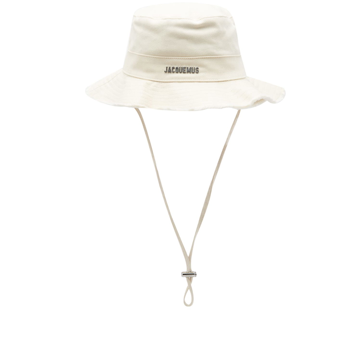 Шапка Jacquemus Le Bob Artichaut Bucket Hat Бяло | 22E213AC002-5001-110, 0