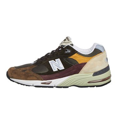 Кецове и обувки New Balance 991 Made in UK Кафяво | M991GYB, 0