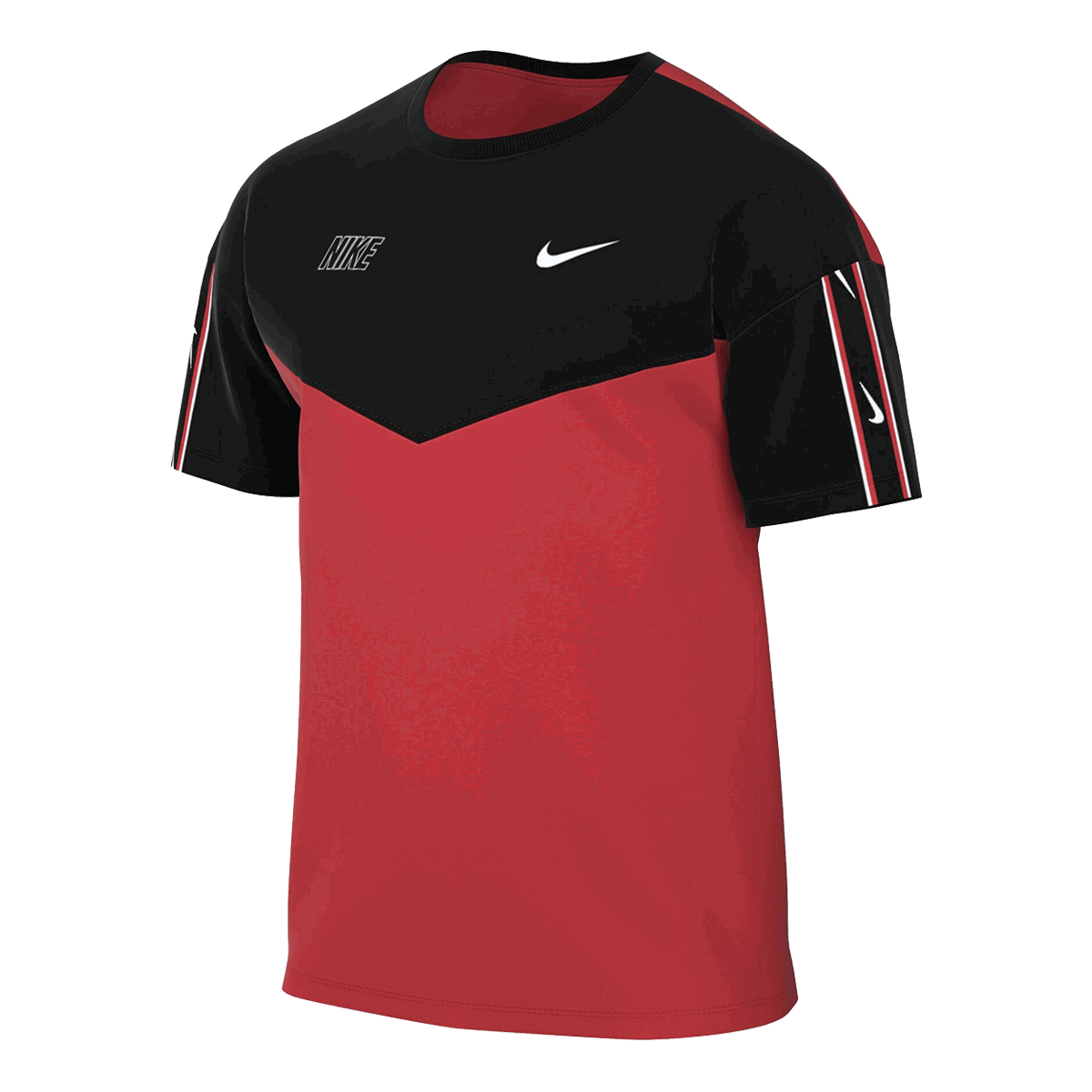 Тениска Nike Nike Sportswear Repeat T-Shirt Червено | DX2301-696, 0