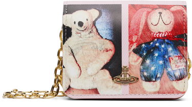 Чанта през рамо Vivienne Westwood Vivienne Westwood Teddies Mini Flap Crossbody Bag Розово | 5C01000VW-L00AQ-, 0