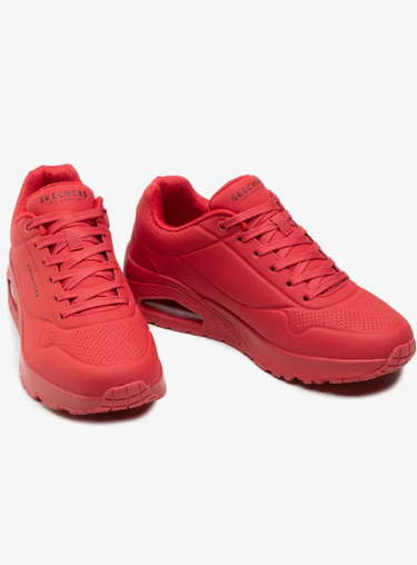 Кецове и обувки Skechers Uno Червено | 52458-RED, 1
