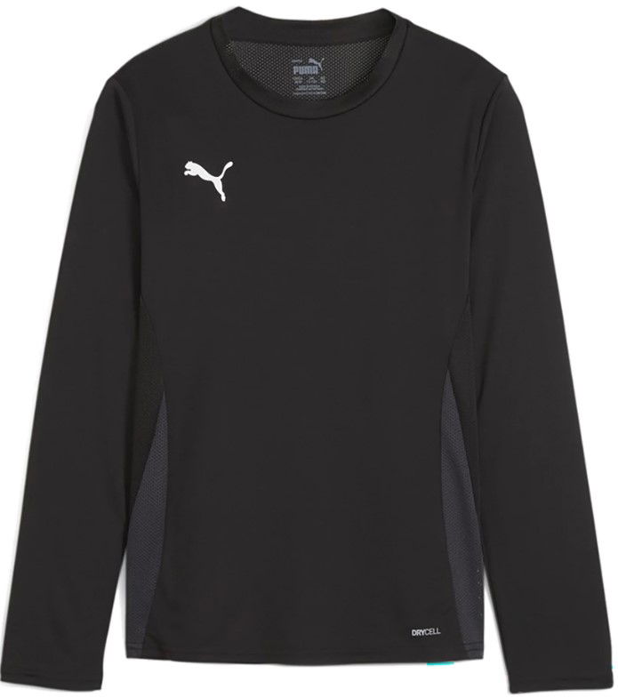 Фланелка Puma Puma teamGOAL Long Sleeve Jersey Jr Черно | 705751-03, 0