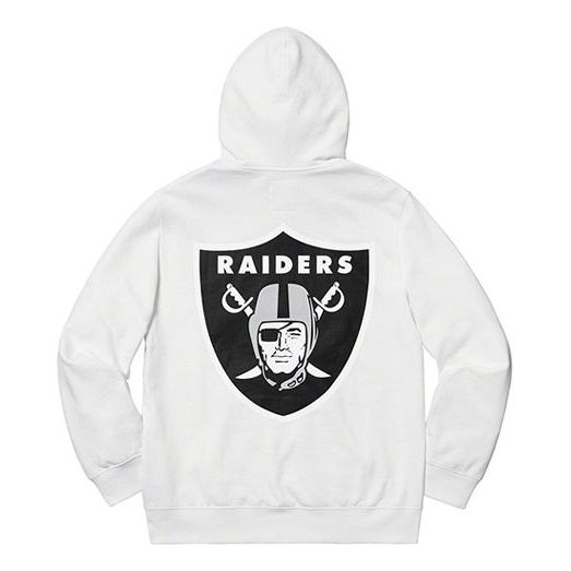 Суитчър Supreme NFL Raiders '47 Hooded Sweatshirt Бяло | SUP-SS19-10301