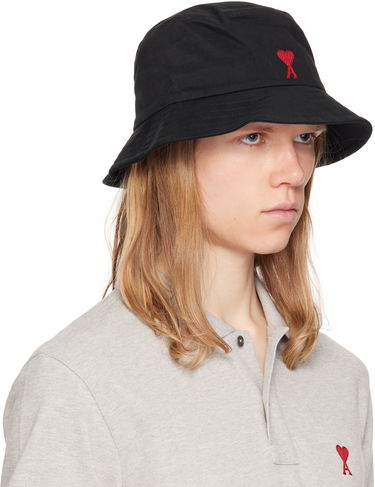 Шапка AMI AMI De Coeur Bucket Hat Бежово | UHA246.AW0041, 4