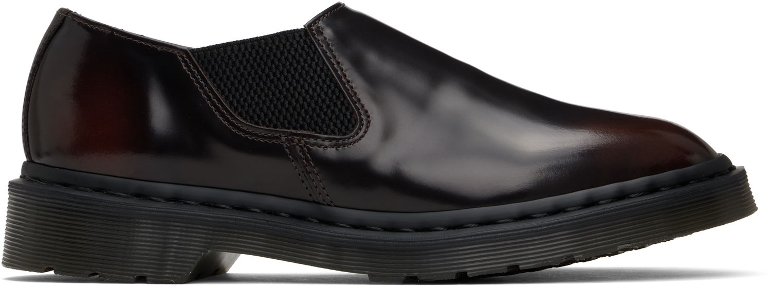 Облекло Dr. Martens Louis Arcadia Leather Slip-on Loafers Бургунди | 41642600, 0